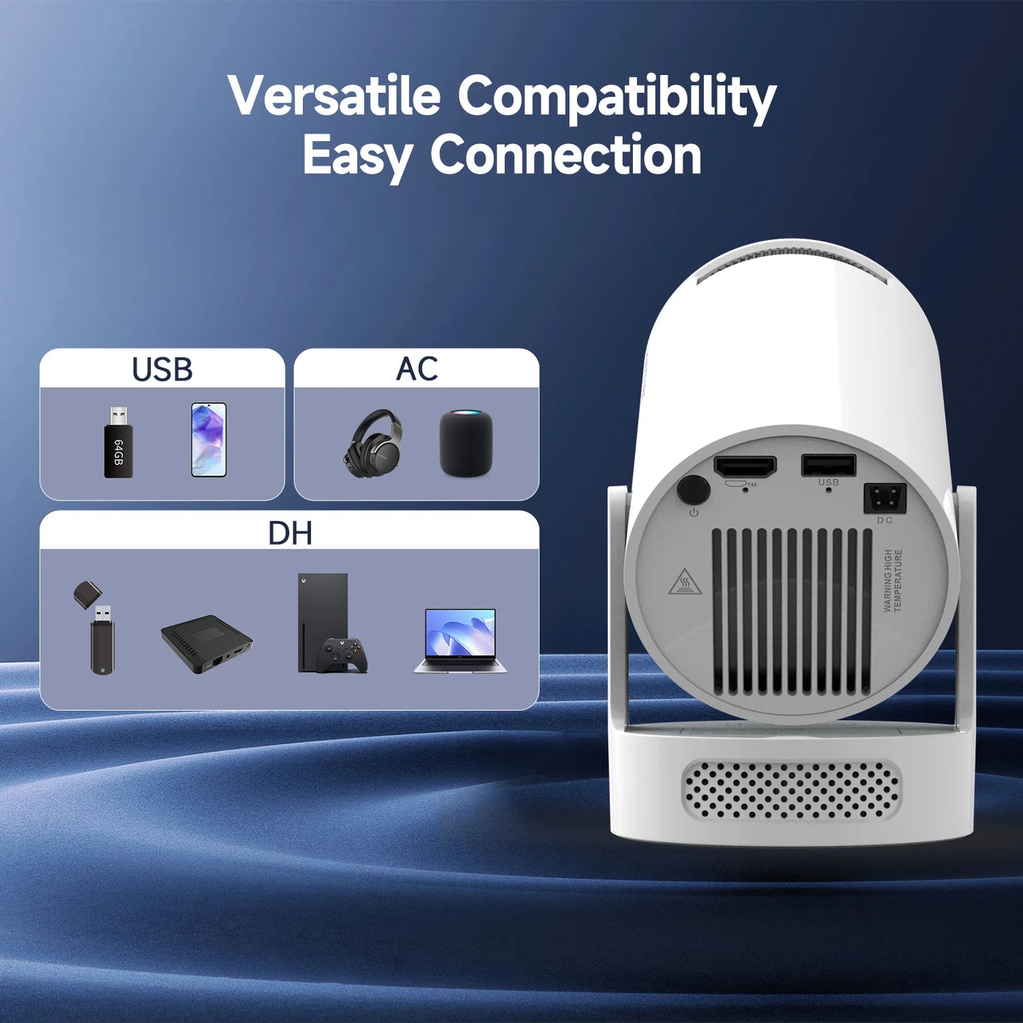 Magcubic 8K HY300 Pro+ Portable Projector