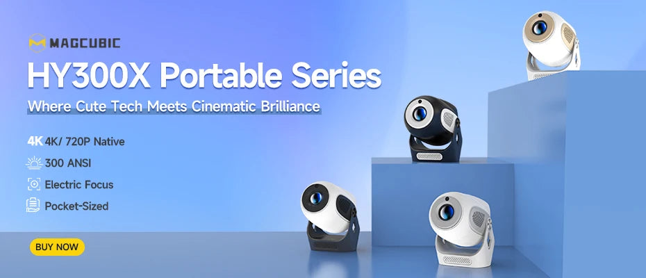 Magcubic 8K HY300 Pro+ Portable Projector
